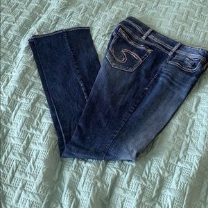 Silver slim boot cut 32/35